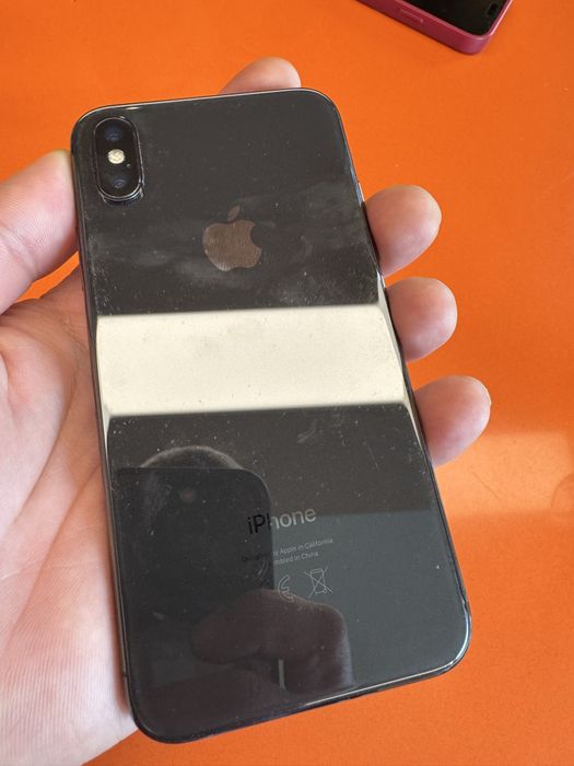 Apple iPhone X 64GB Black / Отключен / Без iCloud / Работещ