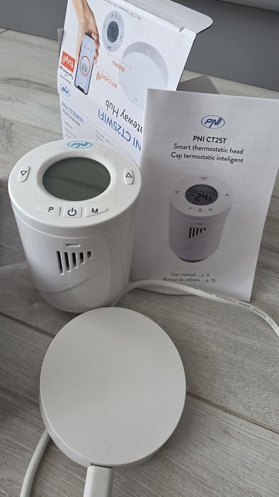 3 Capete termostatate smart PNI + hub pni