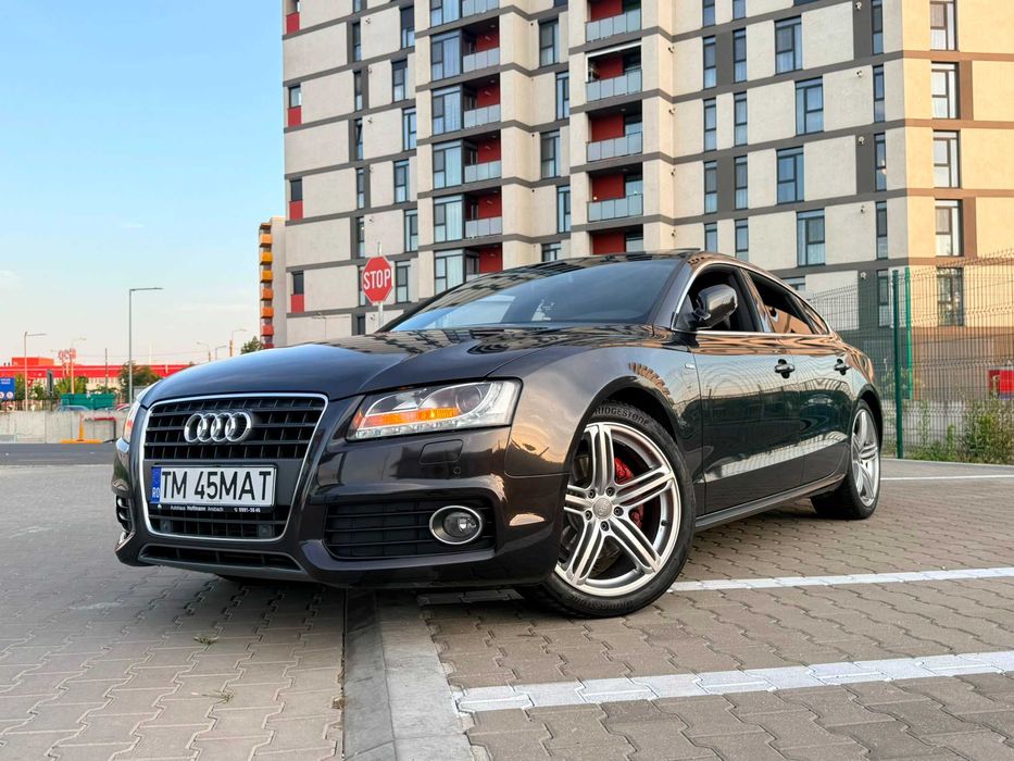 Audi A5 2.0 TFSI-211CP Quattro-Automat, 3xS-line, 2 seturi de jante