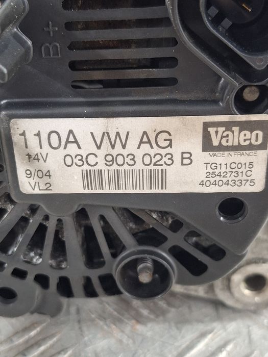 Alternator Volkswagen Golf 5 (2004-2009) 1.6 Benzina 2008