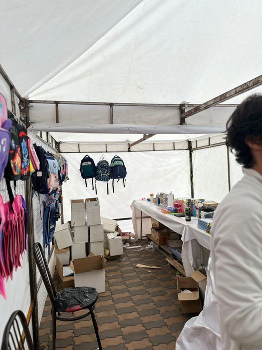 Уличная палатка под овощи