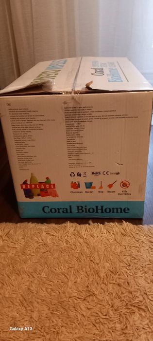 Aprat curatat cu abur Coral BioHome DR01