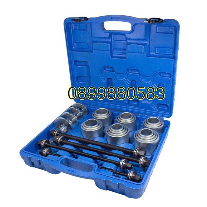 Комплект за избиване и набиване на селенови втулки 27части Hawek