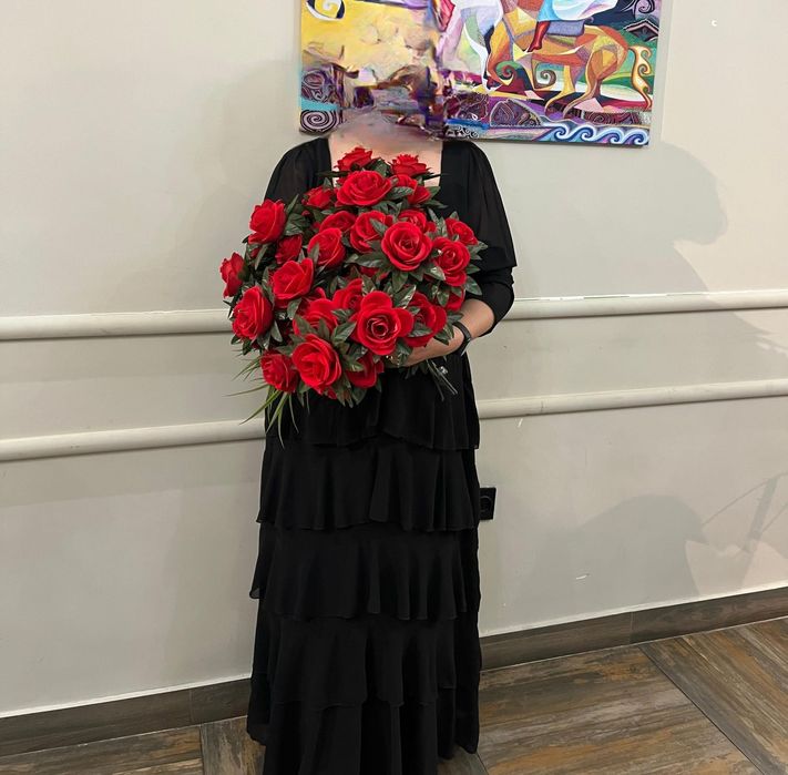 Платье вечернее, одевала один раз