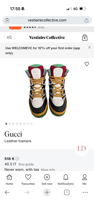 Ghete Gucci Baket marimea 40