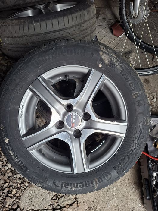 Jante aluminiu cu cauciuc continental