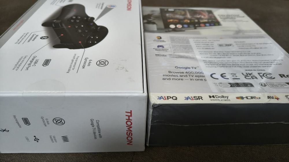 RockTek GX1 Streamer 4K + Gamepad Thomson 400A