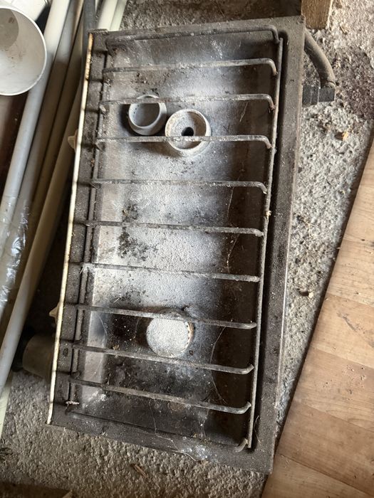 Газовый баллон и плита