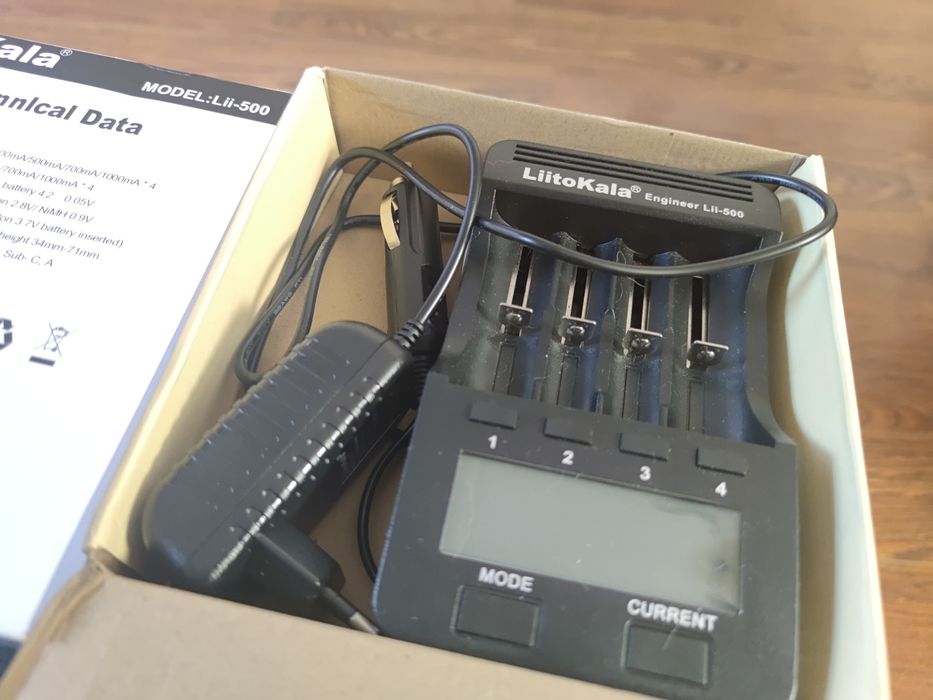 Încărcător Li Ion liitokala lii 500