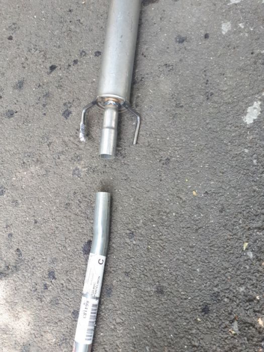 Toba esapament finala intermediara saxofon Opel Corsa C 1.0 1.2 1.4