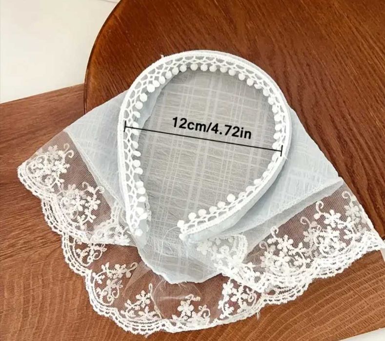 Ободок с косынкой