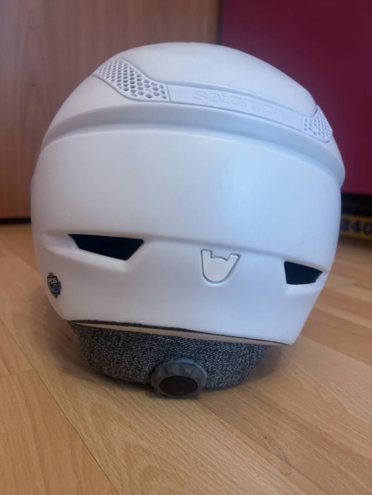 Cască Salomon albă – mărimea S – stare foarte bună