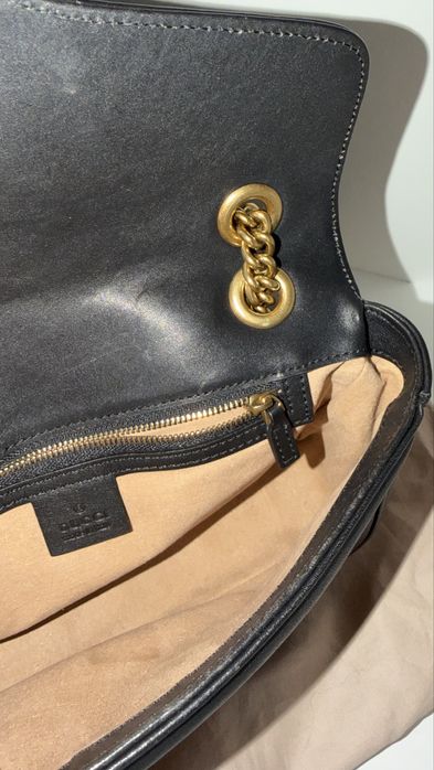 Дамска чанта естествена кожа Gucci