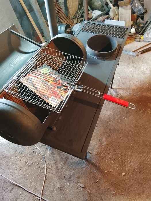 Мангал с под казаником в сборе