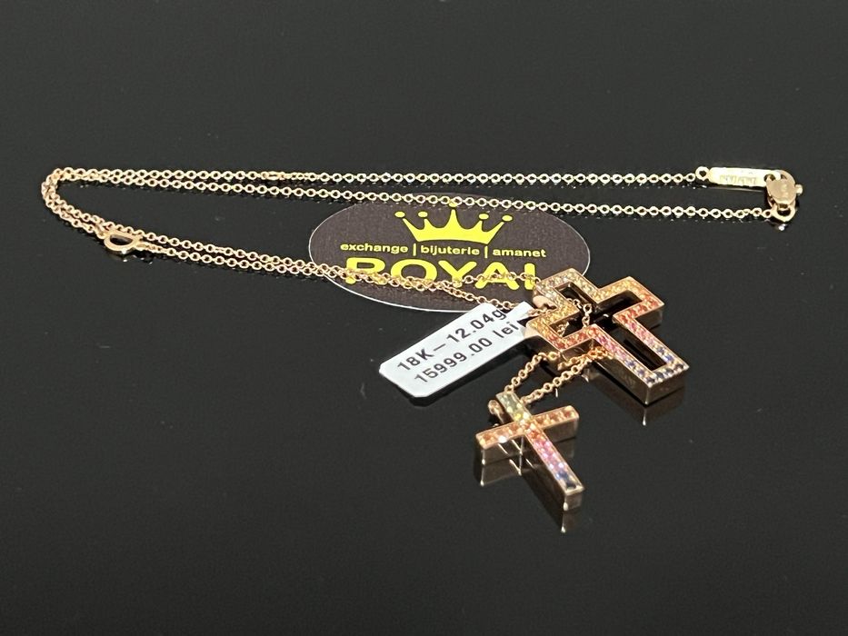 Bijuteria Royal CB : Lant dama aur 18k 12,04 grame