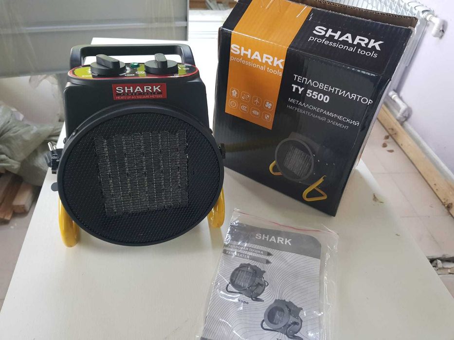 Тепловые пушки, тепловентилятор, мощность 3500 Вт