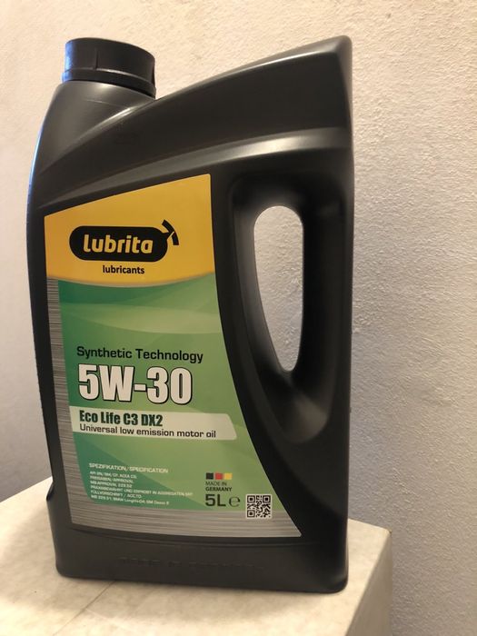 Оригинално моторно масло LUBRITA 5W30 -5L