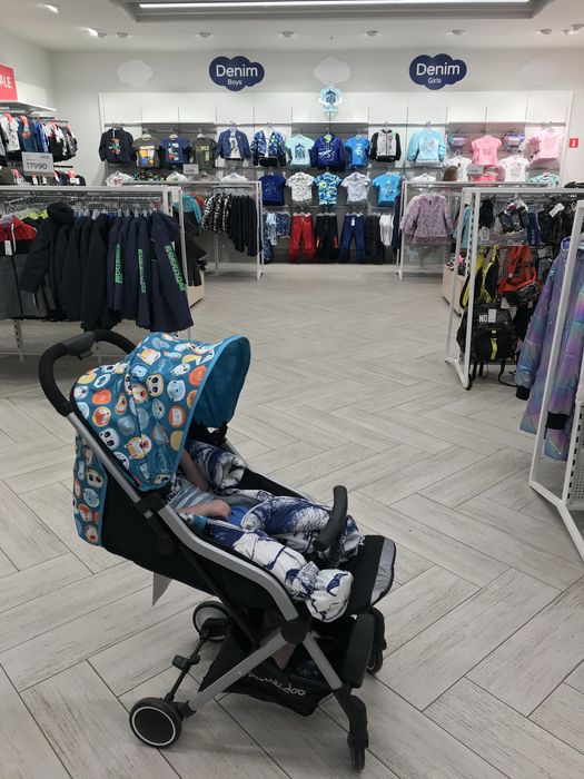 Детская летняя легкая коляска