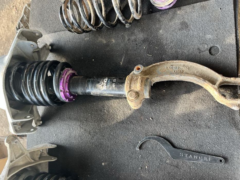 Спортни окачване Audi A4 b8 A5 8T Stance+ spc020 пружини амортисьори