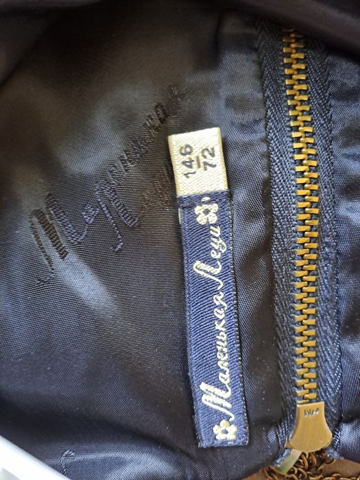 Школьная форма (сарафан) для девочки 146см темно-синяя премиум бренд