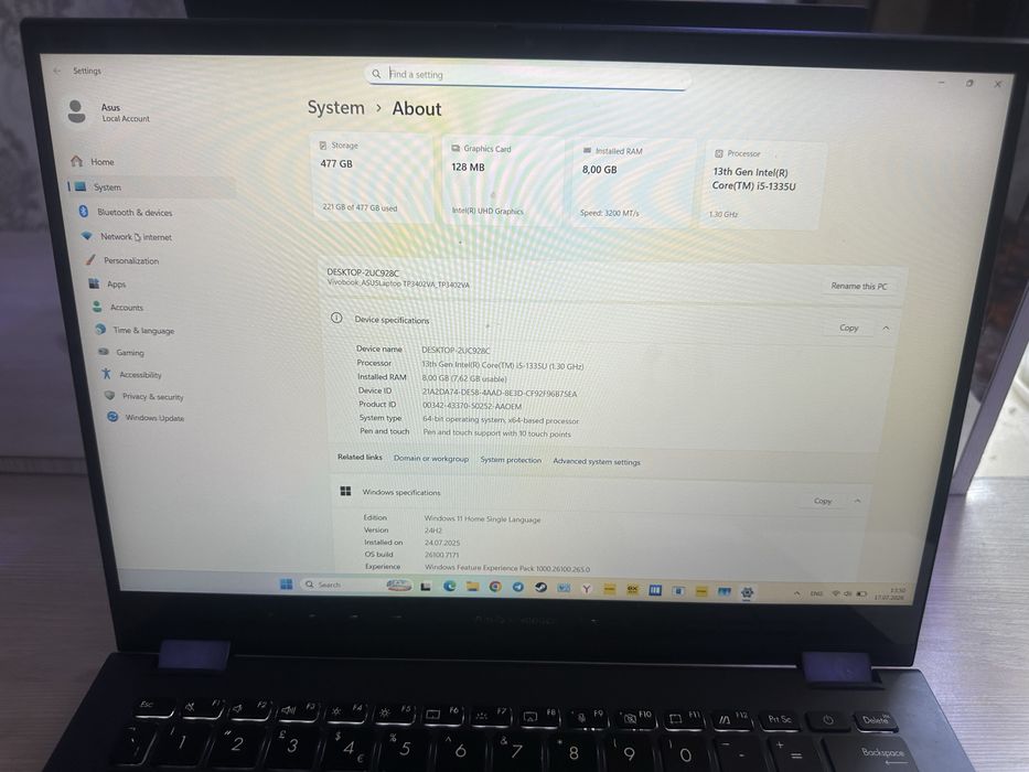 asus vivobook S14 flip