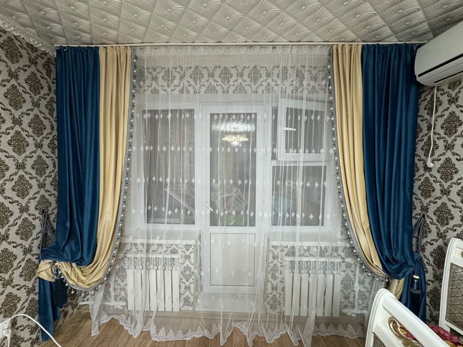 Продам шторы с тюлям