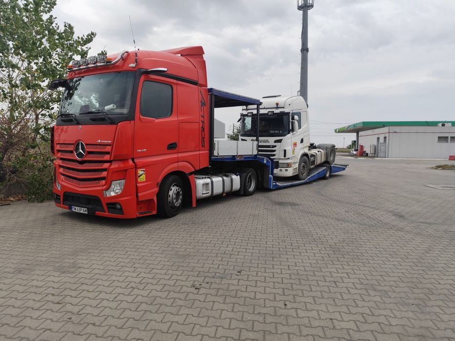 Inchiriez trailer cap tractor, camioane, stivuitoare, tractoare, etc