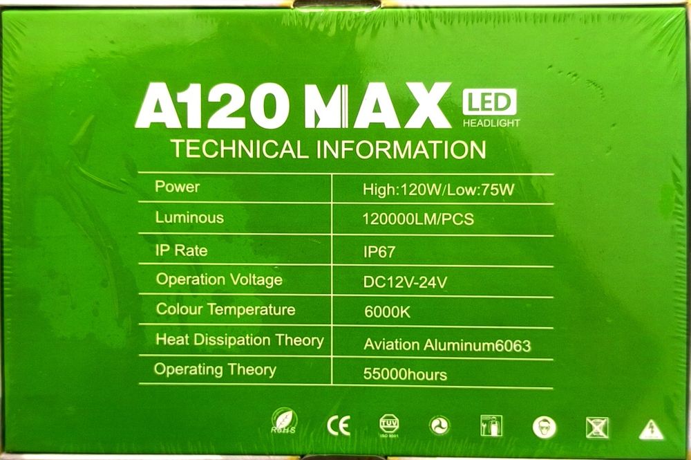 Продам лед лампу H4.   для автомобиля