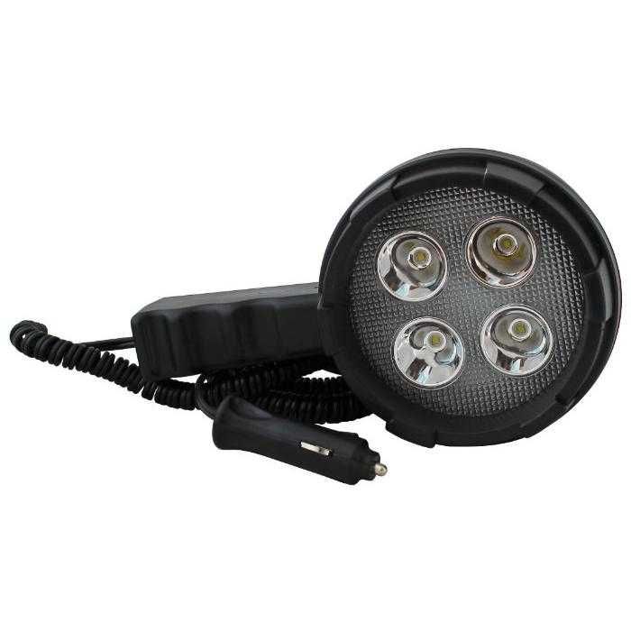 Работна лампа, Боен фар с 4 диода ,  12V