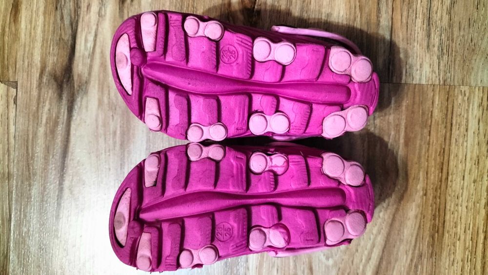 Saboți papuci fetițe roz mărime 23-25