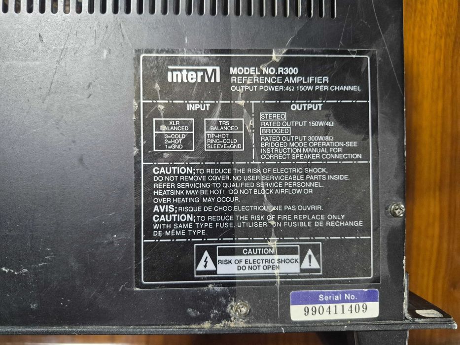 Усилитель inter m 300w