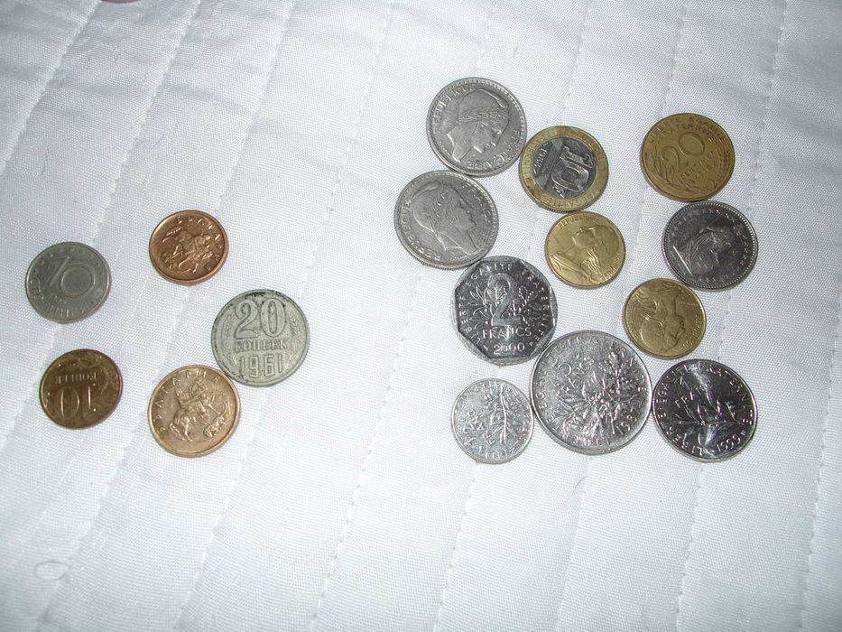 Monede diverse incepind cu anii 1875-2019
