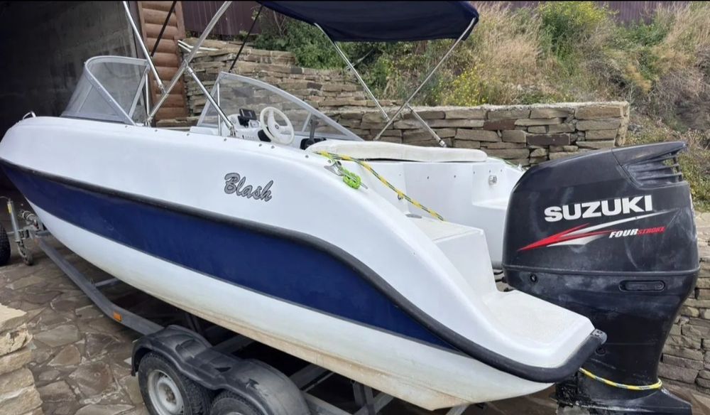 Продаётся Катер Blash 600 с двигателем Suzuki DF150