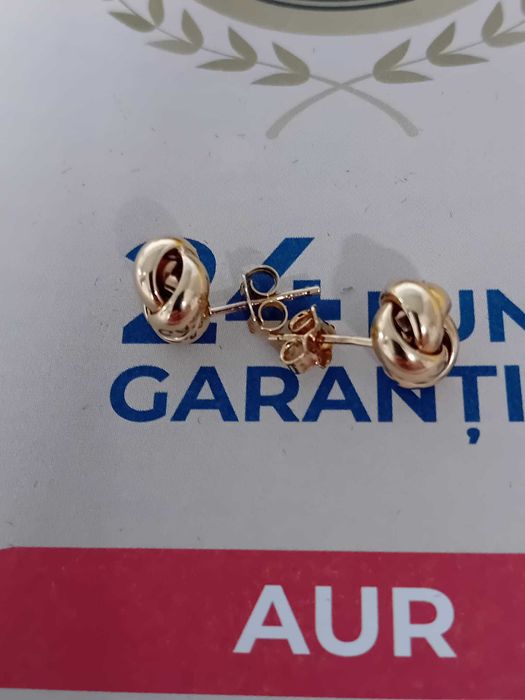 Cercei aur 14k [Tomesti-b:33267]-Garantie 2 ani!
