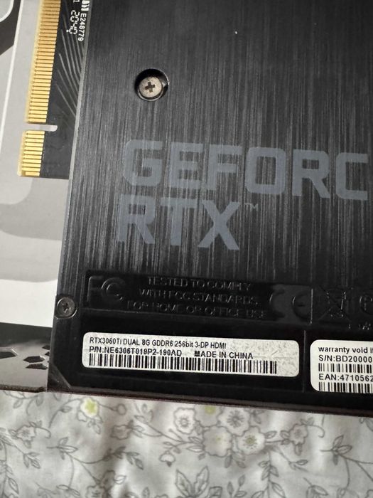 Palit RTX3060Ti GAMINGPRO, Dual