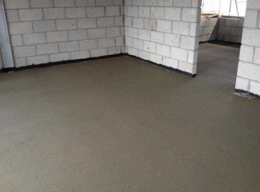 Стяжка пола, наливной пол