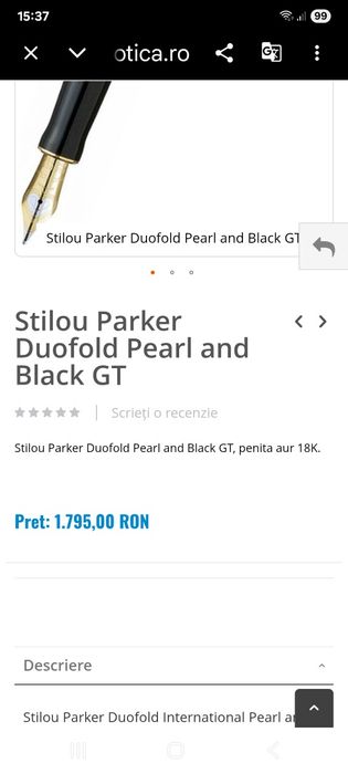 Stilouri cu penita de aur 18k,Parker,Diplomat,Waterman..vintige.