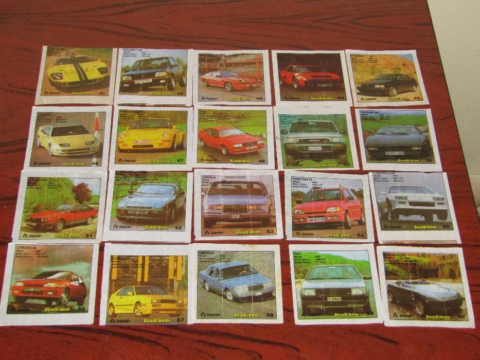 Картинки и опаковки от дъвки и други