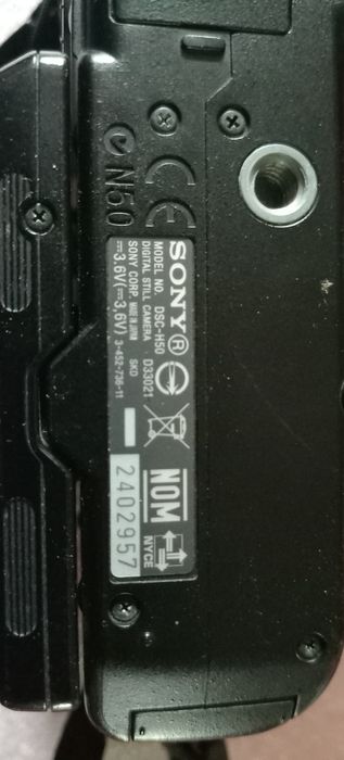 Фотокамера Sony DSC- H 50