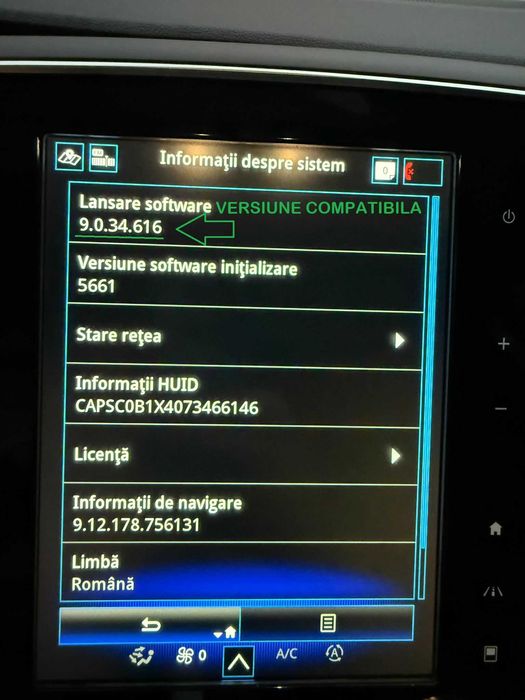 Activare Apple Carplay si Android Auto pentru modelele Renault RLink 2