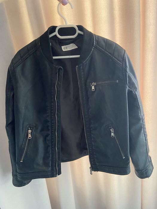 Jacheta de piele pentru baieti