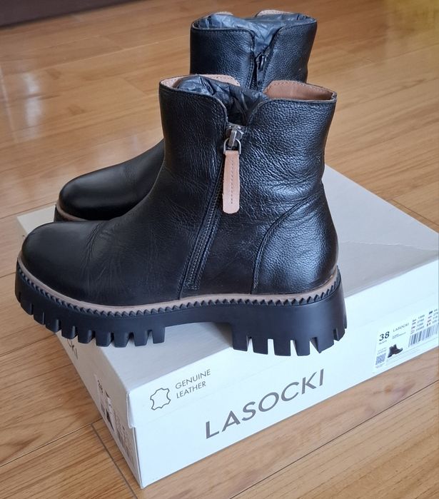 Botine dama Lasocki,38,piele naturala
