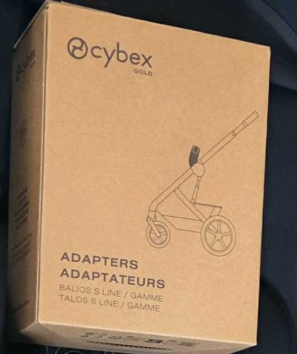 Детцка количка cybex gold balios s lux moon black