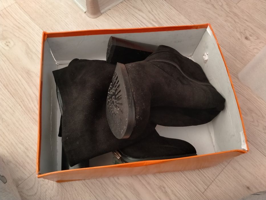 Демисезонные. Удобный каблук