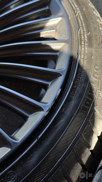 R18 диски с резиной 215/40 ZR18 + переходники, комплект 4 шт