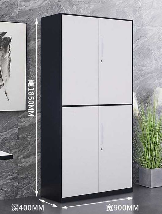 Metall ofis shkafi — hujjatlar uchun mustahkam shkaf, kitob javoni/opt