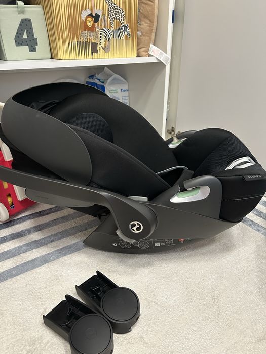 Scoică Auto pentru Copii Cloud T i-Size Plus Sephia Black Cybex Platinum