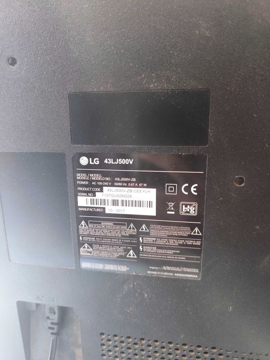 Телевизор LG 43"