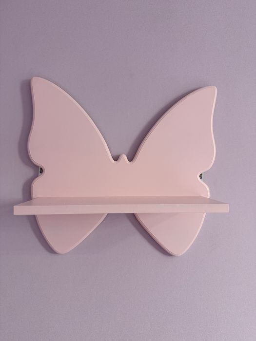 Полка бабочка настенная