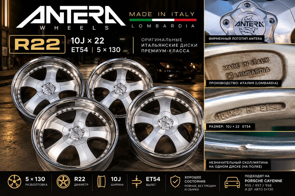 Диски ANTERA R22